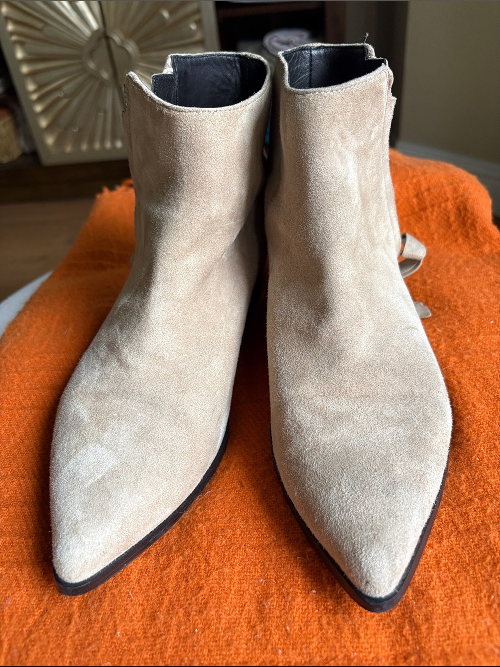 Suede Chelsea boots